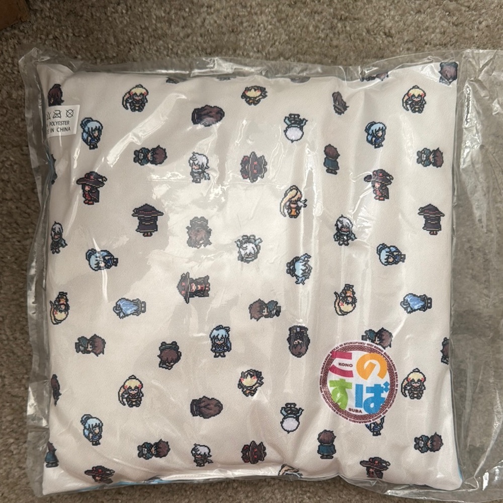 Konosuba pixel pillow (lootcrate exclusive)
